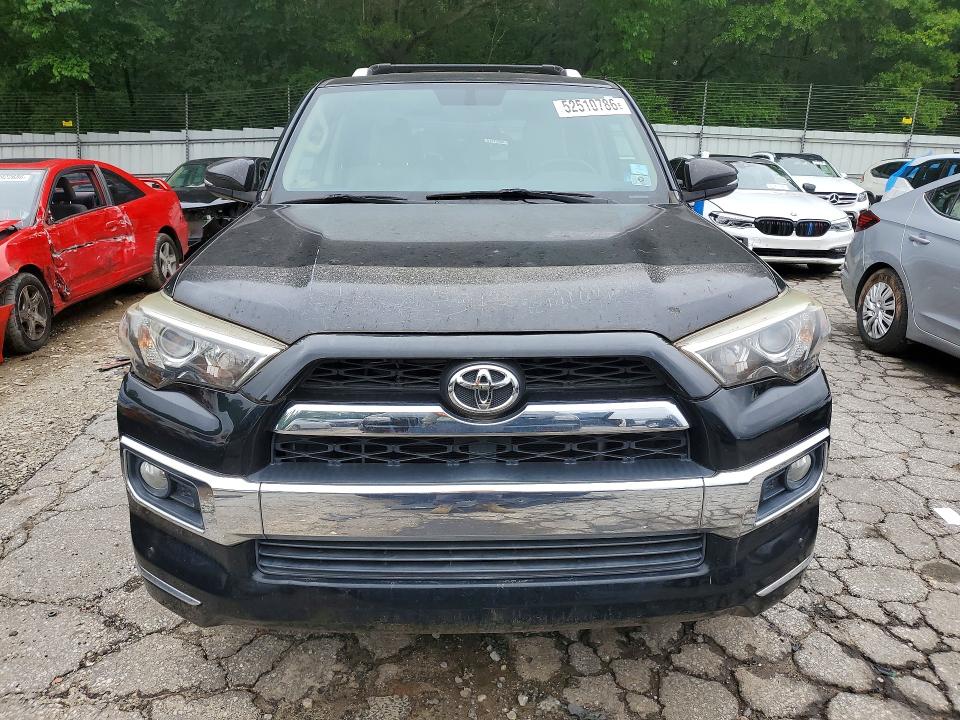 2016 Toyota 4runner VIN JTEZU5JR0G5123389 COPART salvage auction — REAR END, Ga - Cert Of Title-Salvage, sold $2,100 on 2026-07-24 (photo 5)