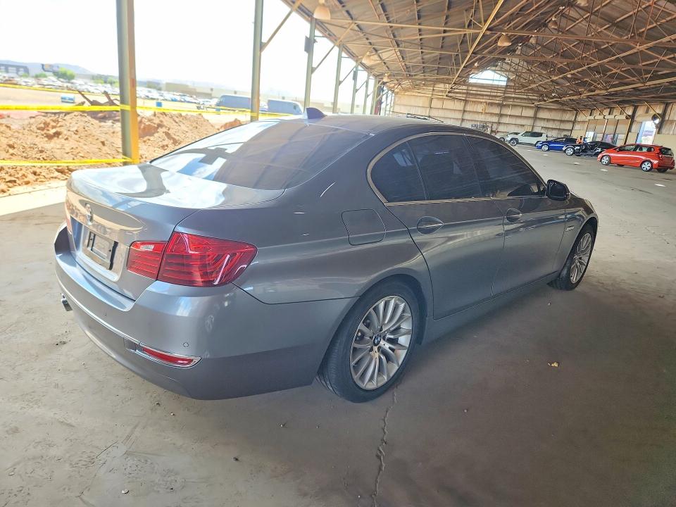 2016 BMW 5er VIN WBA5A5C56GG352439 COPART salvage auction — UNDERCARRIAGE, Az - Cert Of Title - Salvage, sold $2,800 on 2026-07-06 (photo 3)