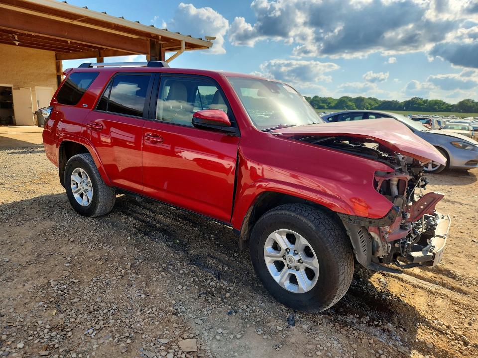 2021 Toyota 4runner VIN JTEMU5JR9M5958073 COPART salvage auction — FRONT END, Al - Cert Of Title-Salvage Title, sold $10,600 on 2026-07-08 (photo 4)