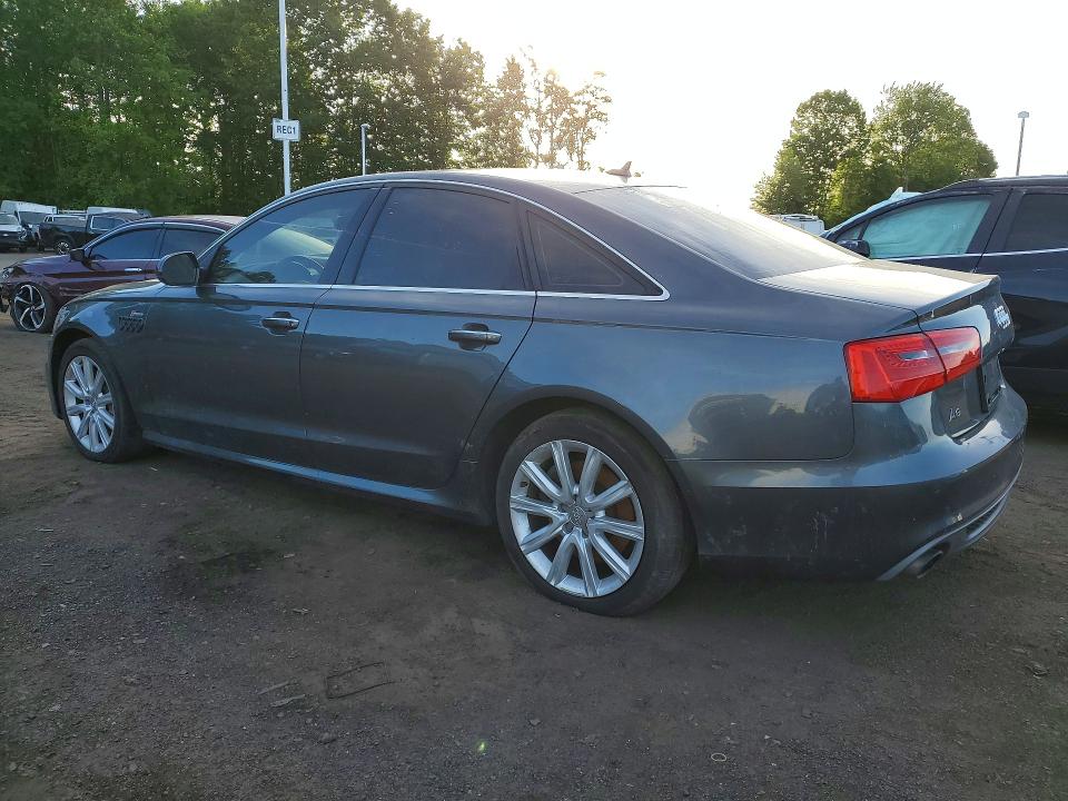 2015 Audi A6 VIN WAUHGAFC1FN005299 COPART salvage auction — FRONT END, Wv - Certificate Of Title, sold $3,450 on 2026-07-09 (photo 2)
