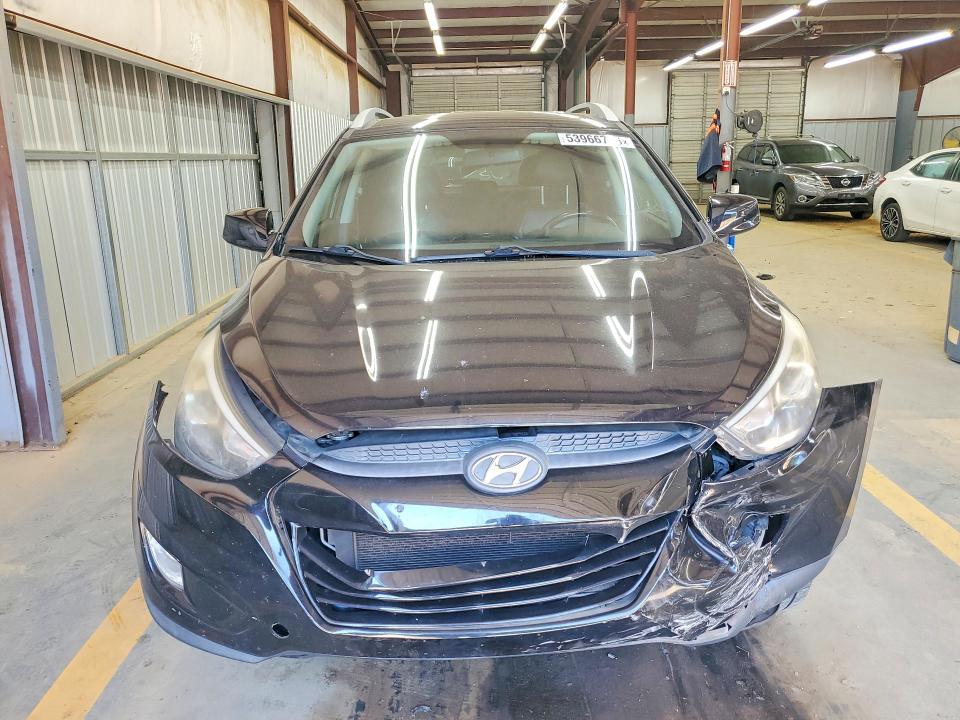 2014 Hyundai Tucson VIN KM8JU3AG3EU828237 COPART salvage auction — FRONT END, Nc - Salvage Certificate Of Title, sold $1,450 on 2026-07-15 (photo 5)