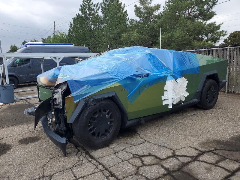 2024 Tesla Cybertruck VIN 7G2CEHEE1RA024592 COPART salvage auction — FRONT END, Co - Salvage Title, sold $9,100 on 2026-07-09 (photo 1)