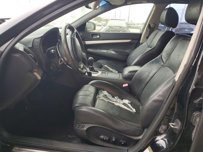 2008 Infiniti G35 VIN JNKBV61EX8M218313 COPART salvage auction — FRONT END, CA - SALVAGE CERTIFICATE, sold $225 on 2026-07-27 (photo 7)