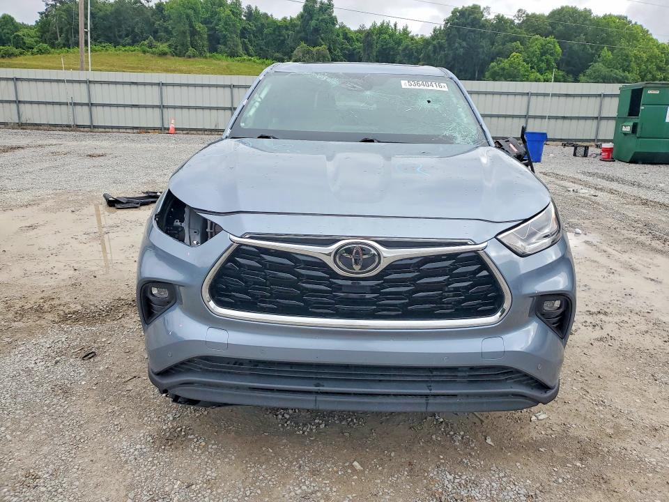 2021 Toyota VIN 5TDYZRAH5MS084854 COPART salvage auction — HAIL, MS - CERT OF TITLE - HAIL SALVAGE, sold $11,100 on 2026-07-29 (photo 5)