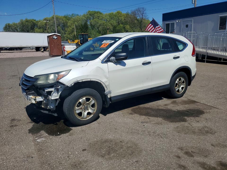 2014 Honda VIN 5J6RM4H38EL103975 COPART salvage auction — FRONT END, Mn - Cert Of Title-Salvage, sold $2,600 on 2026-07-02 (photo 1)