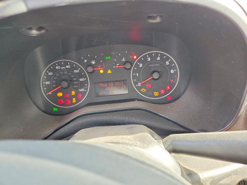 2022 Ram Promaster city VIN ZFBHRFAB2N6Y08742 COPART salvage auction — FRONT END, Il - Salvage Certificate, sold $15 on 2026-07-29 (photo 9)