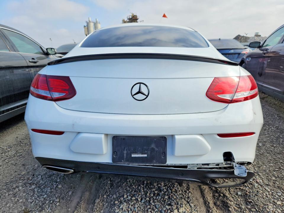 2018 Mercedes-benz C-klasse VIN WDDWJ4JB5JF750383 COPART salvage auction — FRONT END, CA - SALVAGE CERTIFICATE, sold $5,900 on 2026-07-28 (photo 6)