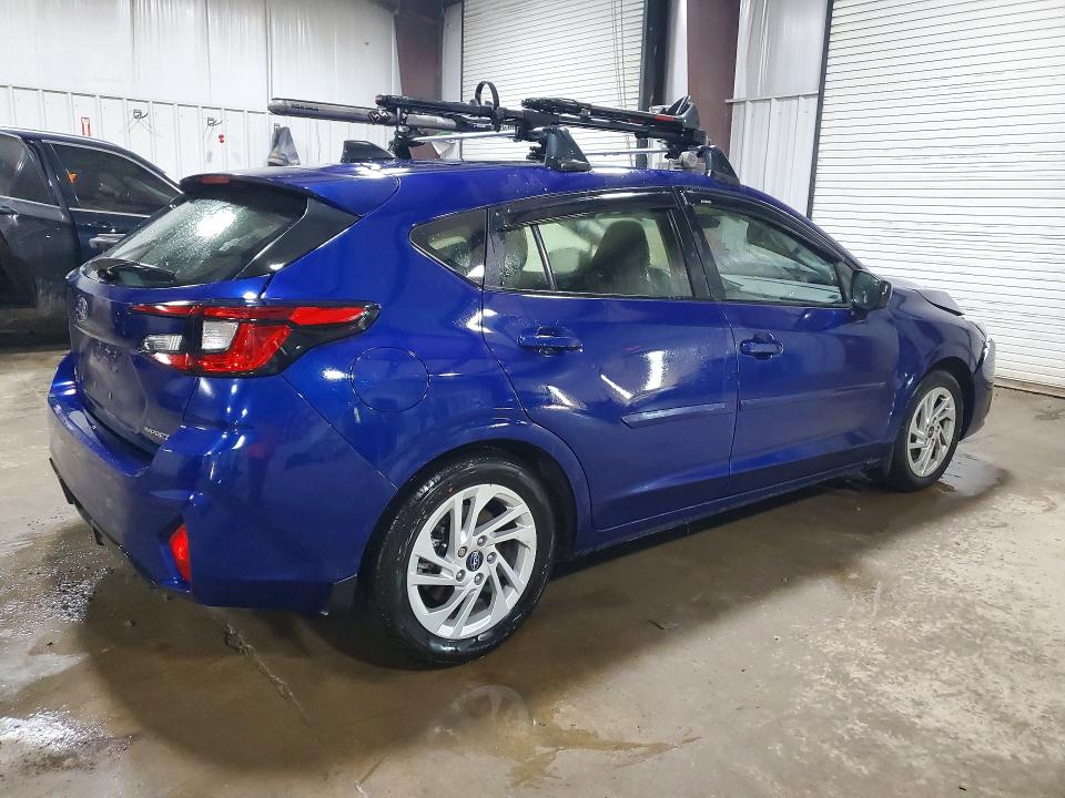 2025 Subaru Impreza VIN JF1GUABC8S8301870 COPART salvage auction — FRONT END, Pa - Certificate Of Salvage, sold $3,550 on 2026-07-08 (photo 3)
