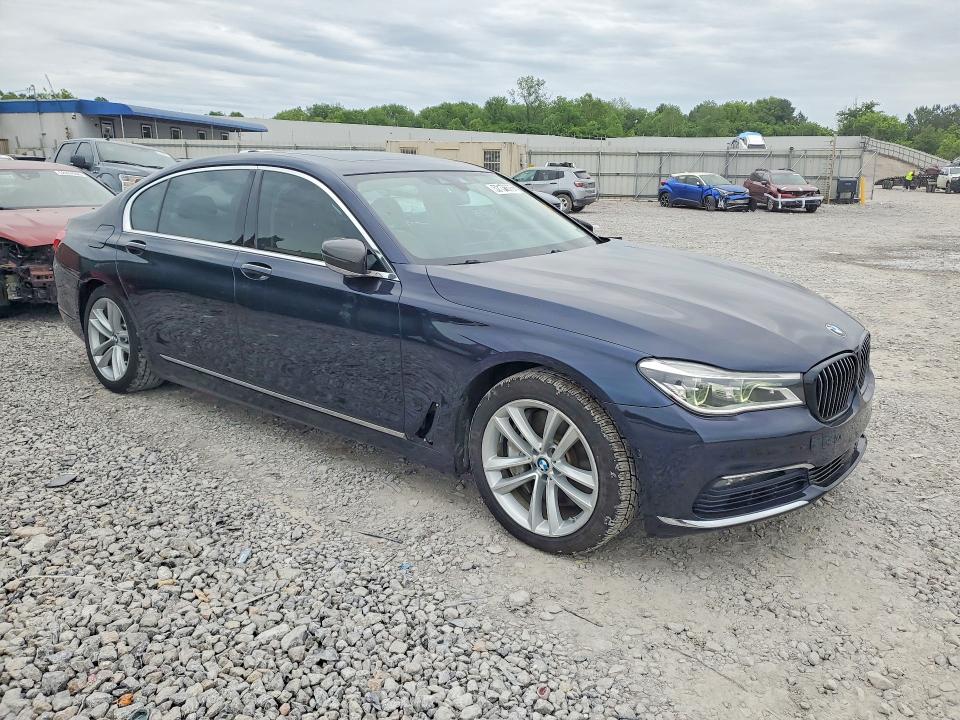2016 BMW 7er VIN WBA7F2C59GG419558 COPART salvage auction — MINOR DENT/SCRATCHES, Ga - Certificate Of Title (P), sold $8,500 on 2026-07-28 (photo 4)