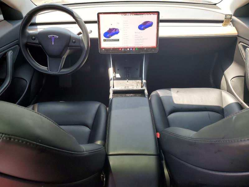 2018 Tesla Model 3 VIN 5YJ3E1EA6JF171909 COPART salvage auction — REAR END, Ca - Salvage Certificate, sold $5,300 on 2026-07-16 (photo 8)