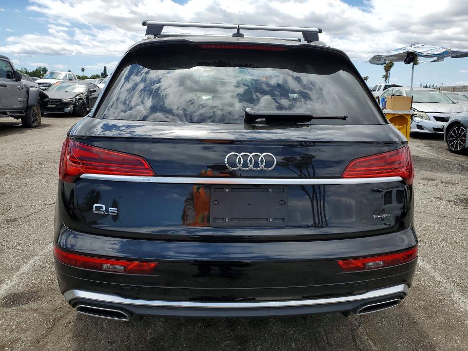 2024 Audi Q5 VIN WA1G2AFY7R2121423 COPART salvage auction — FRONT END, Ca - Salvage Certificate, sold $4,700 on 2026-07-24 (photo 6)