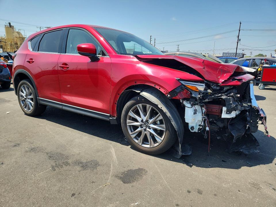 2021 Mazda Cx-5 VIN JM3KFADM1M0421670 COPART salvage auction — FRONT END, Ca - Salvage Certificate, sold $6,000 on 2026-07-20 (photo 4)