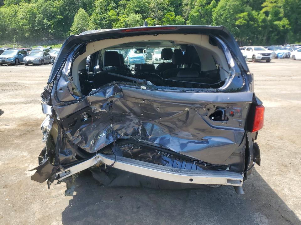 2025 Honda Odyssey VIN 5FNRL6H66SB074067 COPART salvage auction — REAR END, FL - CERTIFICATE OF DESTRUCTION, sold $7,100 on 2026-07-28 (photo 6)