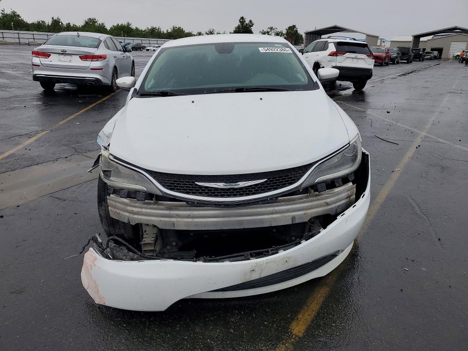 2016 Chrysler 200 VIN 1C3CCCAB3GN159151 COPART salvage auction — FRONT END, Ca - Salvage Certificate, sold $775 on 2026-07-16 (photo 5)