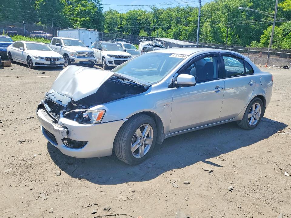 2009 Mitsubishi Lancer VIN JA3AU26U59U038522 — COPART salvage auction photo