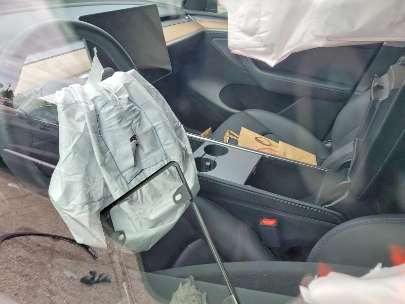 2024 Tesla Model y VIN 7SAYGDEF3RF053392 COPART salvage auction — FRONT END, Ca - Salvage Certificate, sold $8,200 on 2026-07-28 (photo 8)