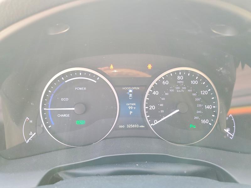 2013 Lexus ES VIN JTHBW1GG3D2011678 COPART salvage auction — REAR END, IA - CERT OF TITLE-SALVAGE TITLE, sold $1,600 on 2026-07-08 (photo 9)