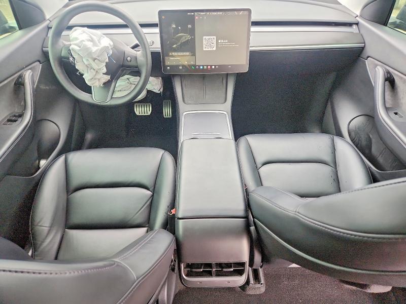 2021 Tesla Model y VIN 5YJYGDEF7MF202067 COPART salvage auction — FRONT END, Tx - Salvage Vehicle Title, sold $5,500 on 2026-07-31 (photo 8)