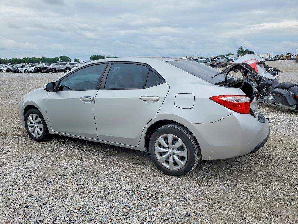 2015 Toyota VIN 5YFBURHE5FP273807 COPART salvage auction — REAR END, Ar - Cert Of Title-Salvage, sold $3,950 on 2026-07-08 (photo 2)