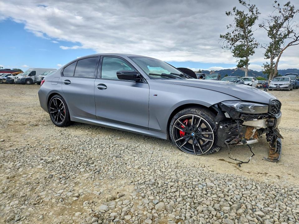 2025 BMW M3 VIN 3MW59FT02S8F82781 COPART salvage auction — FRONT END, Ca - Salvage Certificate, sold $15,700 on 2026-07-28 (photo 4)