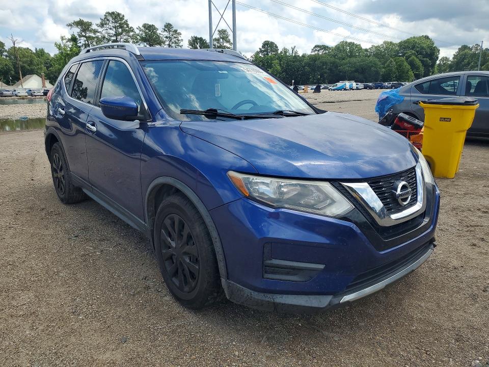 2017 Nissan Rogue VIN KNMAT2MT6HP513977 COPART salvage auction — SIDE, La - Cert Of Title-Salvage, sold $1,300 on 2026-07-10 (photo 4)