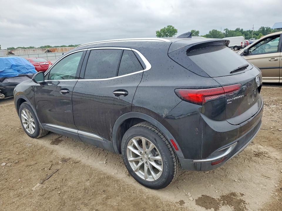 2021 Buick Envision VIN LRBFZMR4XMD086248 COPART salvage auction — HAIL, In - Cert Of Title-Salvage Title, sold $8,300 on 2026-08-20 (photo 2)