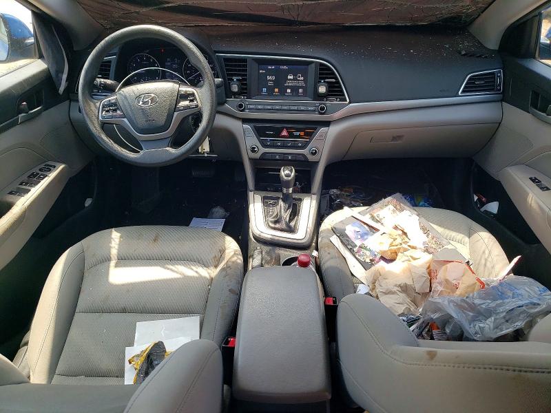 2017 Hyundai Elantra VIN KMHD84LF6HU401862 COPART salvage auction — FRONT END, Va - Cert Of Title - Salvage, sold $2,150 on 2026-07-10 (photo 8)