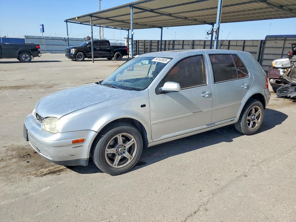 2001 Volkswagen Golf VIN 9BWGT61J114048221 COPART salvage auction — FRONT END, ID - SALVAGE CERTIFICATE OF TITLE, sold $350 on 2026-07-24 (photo 1)