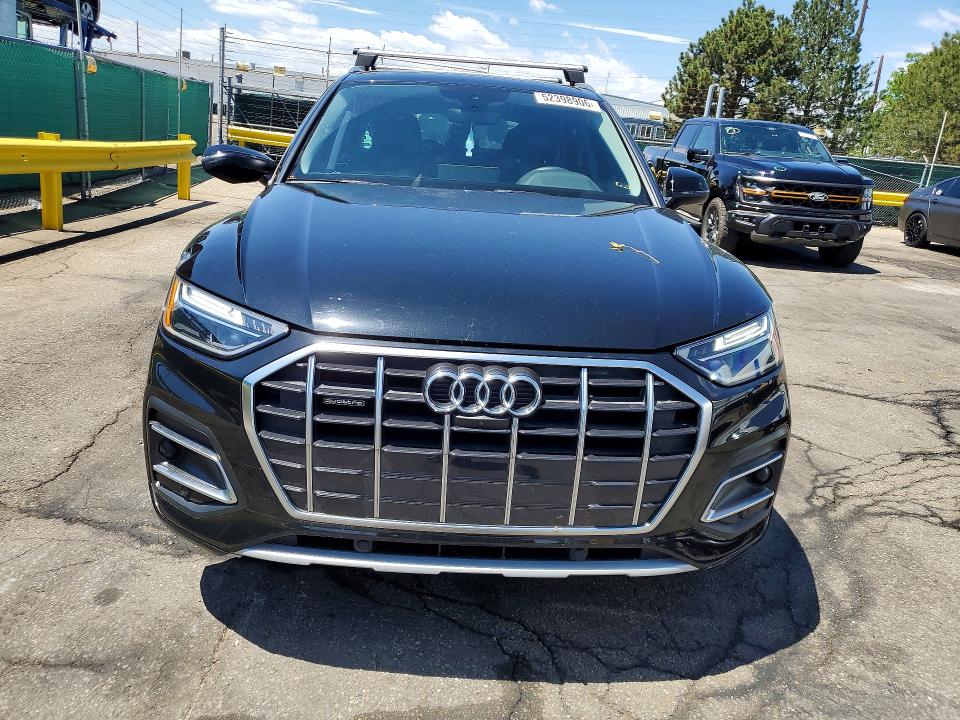 2021 Audi VIN WA1BAAFY5M2002470 COPART salvage auction — FRONT END, Co - Salvage Title, sold $9,300 on 2026-07-28 (photo 5)