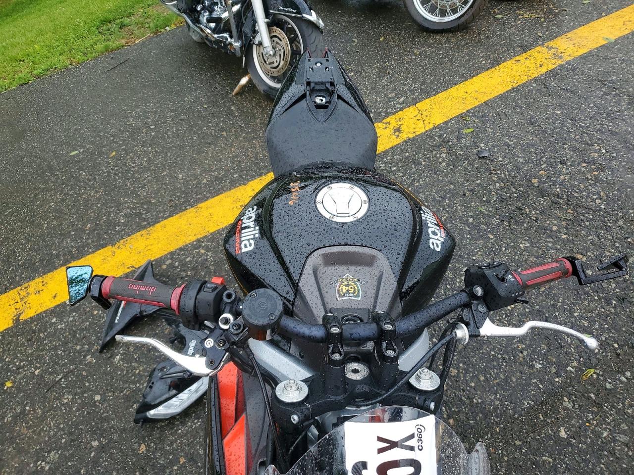 2023 Aprilia TUONO 660 VIN ZD4KSUM07PS000682 COPART salvage auction — Front End, PA - CERTIFICATE OF SALVAGE, sold $1,400 on 2026-07-09 (photo 5)