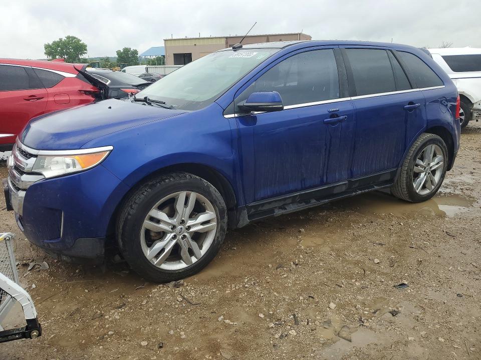 2013 Ford Edge VIN 2FMDK3K9XDBA04887 COPART salvage auction — SIDE, Ks - Cert Of Title-Salvage, sold $1,050 on 2026-07-09 (photo 1)