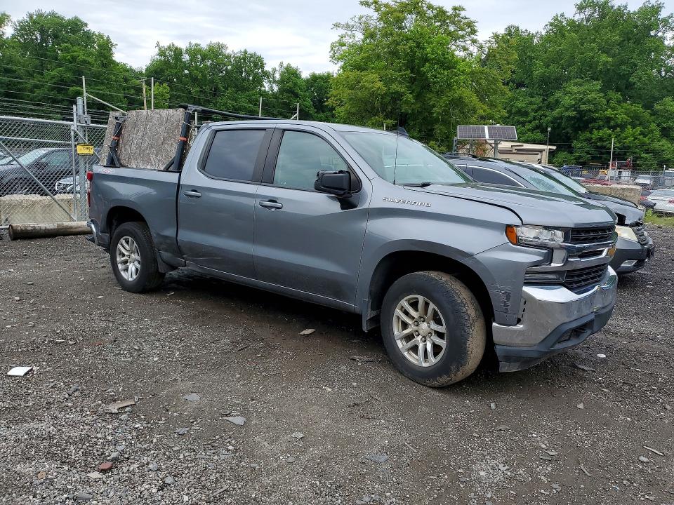 2021 Chevrolet Silverado 1500 VIN 1GCPYJEK4MZ337005 COPART salvage auction — FRONT END, Va - Certificate Of Title, sold $9,700 on 2026-07-02 (photo 4)