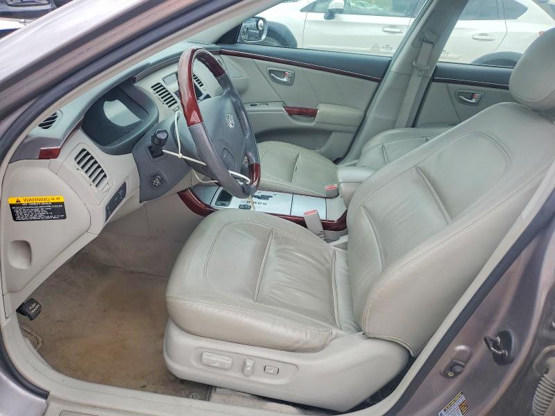 2007 Hyundai Azera VIN KMHFC46F67A141224 COPART salvage auction — FRONT END, Oh - Cert Of Title-Salvage, sold $450 on 2026-07-07 (photo 7)