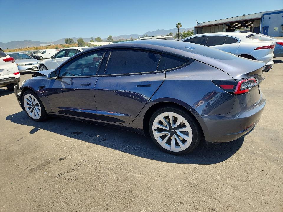 2023 Tesla Model 3 VIN 5YJ3E1EB2PF387628 COPART salvage auction — FRONT END, Ca - Salvage Certificate, sold $8,800 on 2026-07-08 (photo 2)