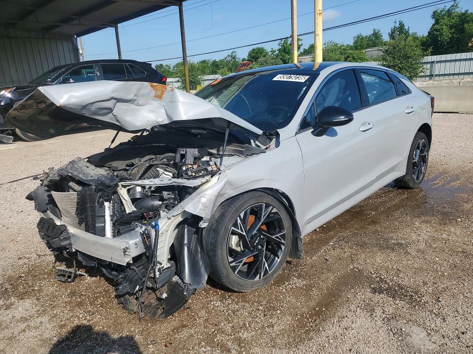 2025 Kia K5 VIN KNAG64J79S5270590 COPART salvage auction — FRONT END, TX - CERTIFICATE OF TITLE, sold $2,850 on 2026-07-14 (photo 1)