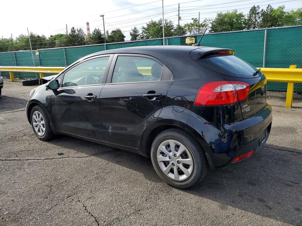 2013 Kia Rio VIN KNADM5A39D6231409 COPART salvage auction — FRONT END, Co - Public - Salvage Title, sold $275 on 2026-07-21 (photo 2)