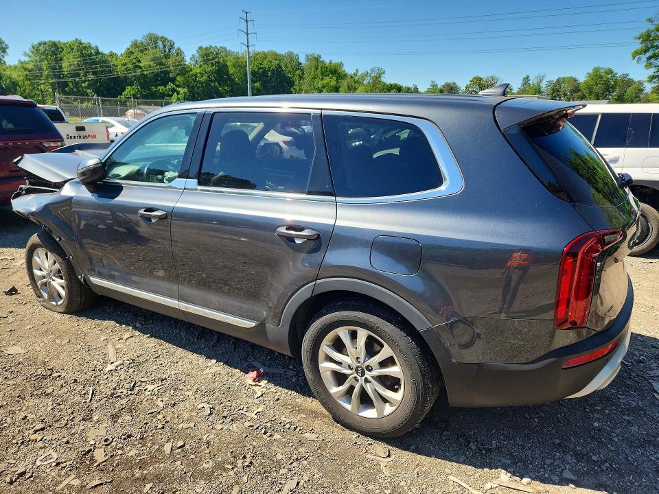 2020 Kia Telluride VIN 5XYP24HC7LG070477 COPART salvage auction — FRONT END, Md - Cert Of Salvage > 75% Damage, sold $3,000 on 2026-07-31 (photo 2)