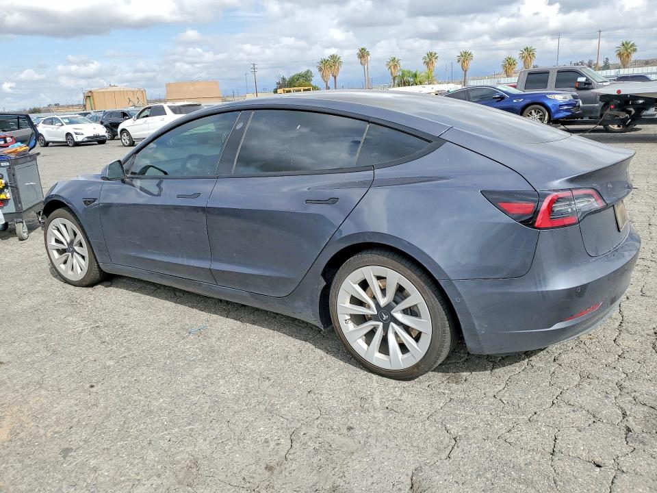 2021 Tesla VIN 5YJ3E1EB6MF999651 COPART salvage auction — FRONT END, Ca - Salvage Certificate, sold $8,700 on 2026-07-16 (photo 2)
