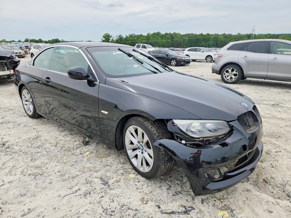 2013 BMW 3er VIN WBADW7C57DE732373 COPART salvage auction — FRONT END, Ga - Cert Of Title-Salvage, sold $2,100 on 2026-07-08 (photo 4)