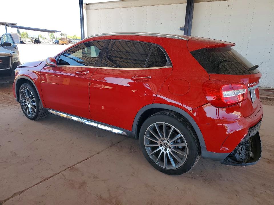 2018 Mercedes-benz VIN WDCTG4EB9JJ433039 COPART salvage auction — FRONT END, Az - Cert Of Title - Salvage, sold $4,100 on 2026-07-09 (photo 2)