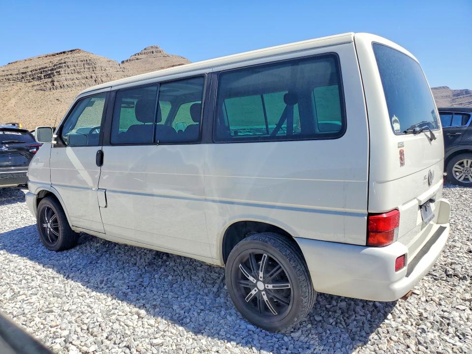 2000 Volkswagen Eurovan VIN WV2MH4702YH085087 COPART salvage auction — MECHANICAL, Nv - Certificate Of Title, sold $550 on 2026-07-20 (photo 2)