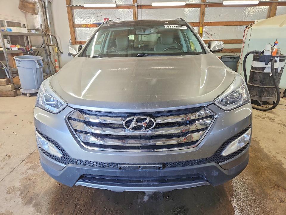 2014 Hyundai Santa fe VIN 5XYZUDLB0EG204685 COPART salvage auction — REAR END, Il - Salvage Certificate, sold $2,600 on 2026-07-27 (photo 5)
