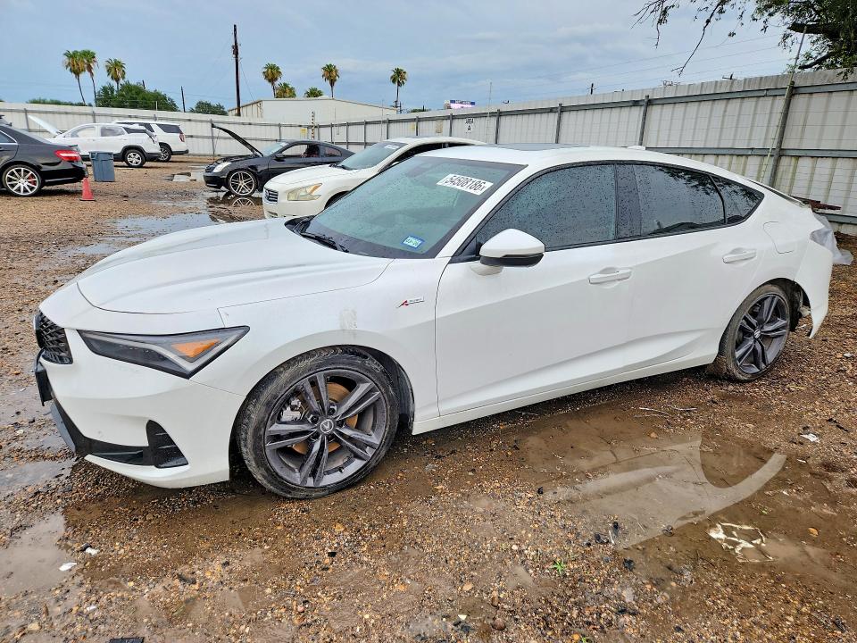 2024 Acura Integra VIN 19UDE4H63RA025146 COPART salvage auction — REAR END, Tx - Salvage Vehicle Title, sold $12,100 on 2026-07-15 (photo 1)