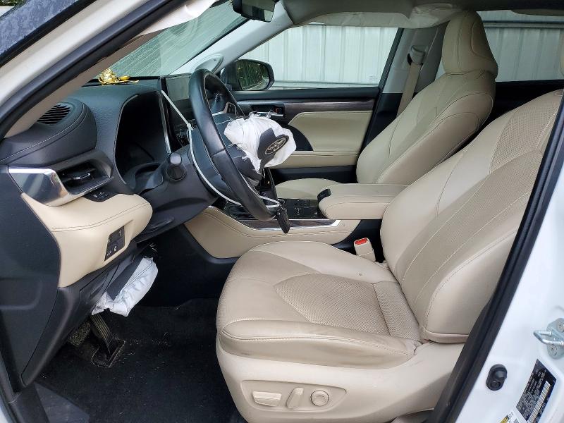 2023 Toyota VIN 5TDKDRAH4PS041678 COPART salvage auction — FRONT END, Ga - Cert Of Title-Salvage, sold $17,500 on 2026-07-10 (photo 7)