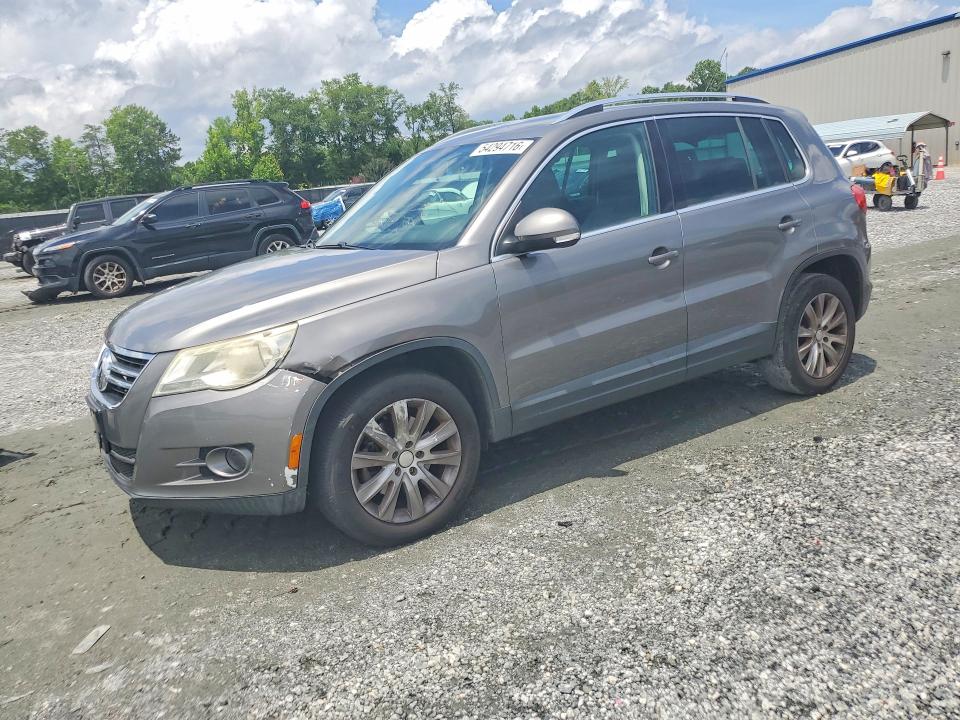 2009 Volkswagen Tiguan VIN WVGAV75N19W521334 COPART salvage auction — FRONT END, Sc - Cert Of Title-Salvage, sold $600 on 2026-07-20 (photo 1)