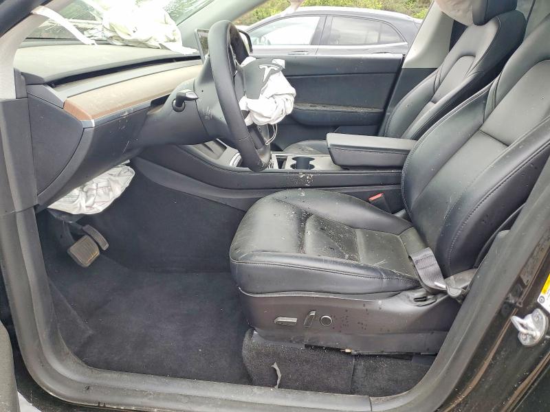 2022 Tesla Model y VIN 7SAYGDEEXNF320786 COPART salvage auction — FRONT END, Il - Salvage Certificate, sold $675 on 2026-07-28 (photo 7)
