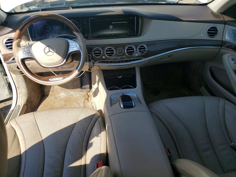 2015 Mercedes-benz S-klasse VIN WDDUG8FB0FA126565 COPART salvage auction — SIDE, Mi - Certificate Of Title, sold $5,800 on 2026-07-28 (photo 8)