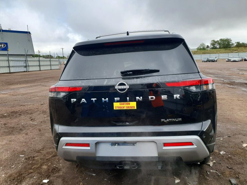 2025 Nissan Pathfinder VIN 5N1DR3DG4SC280356 COPART salvage auction — FRONT END, Co - Salvage Title, sold $9,200 on 2026-07-29 (photo 6)