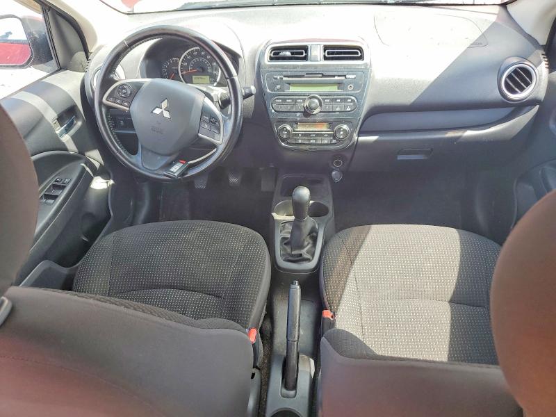 2015 Mitsubishi Mirage VIN ML32A4HJ8FH035117 COPART salvage auction — FRONT END, FL - CERT OF TITLE SLVG REBUILDABLE, sold $475 on 2026-07-24 (photo 8)