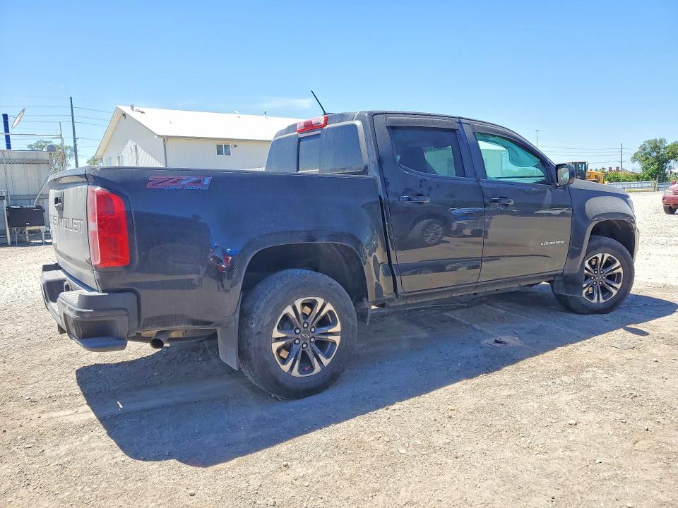 2021 Chevrolet Colorado VIN 1GCGTDEN4M1110101 COPART salvage auction — FRONT END, Ia - Cert Of Title-Salvage Title, sold $7,100 on 2026-07-31 (photo 3)